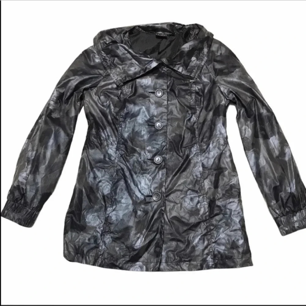 Tribal Lightweight Print Jacket Trench Rain Coat 
Raincoat Style 75230-124